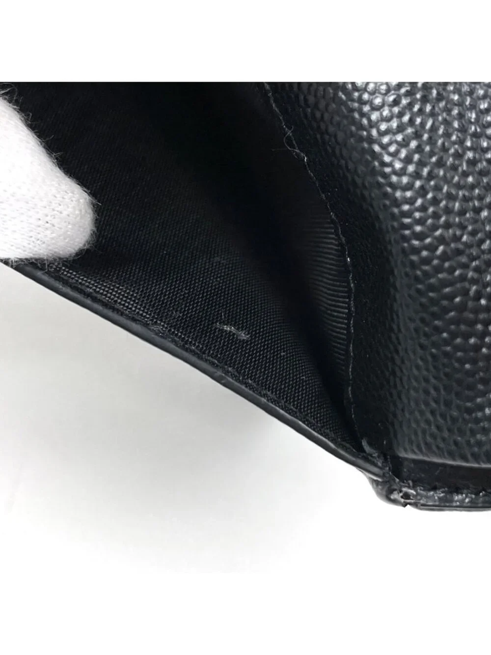 Saint Laurent Bifold Wallet Leather Black